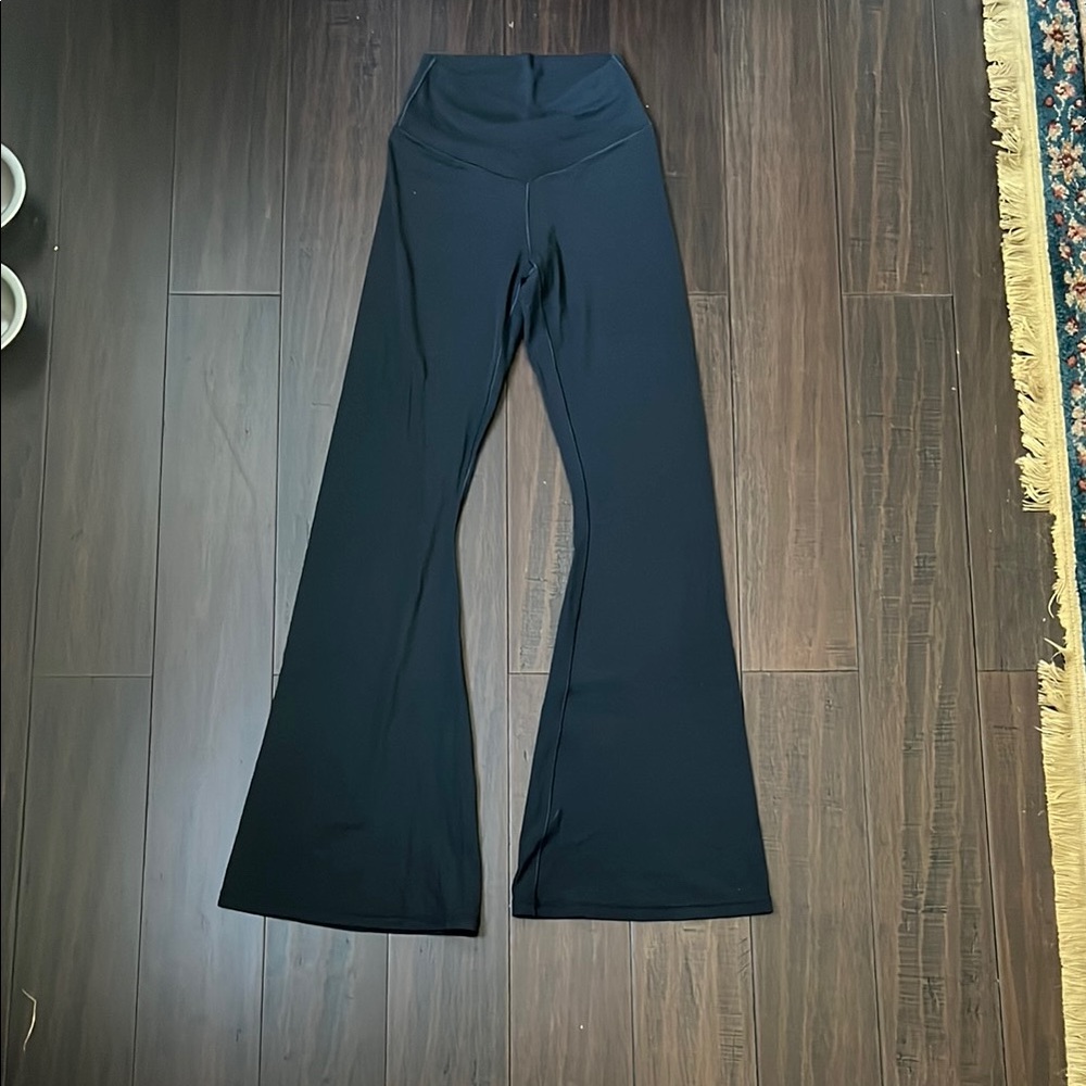 Black Flared Yoga Pants